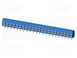 Connector: PCB terminal block; terminal; Plating: tinned; on PCBs