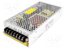 Power supply: switched-mode; modular; 133.2W; 12VDC; 199x98x38mm