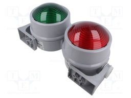 Signaller: signalling column; continuous light; red/green; 890