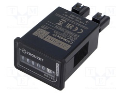 Counter: electromechanical; working time; mechanical indicator