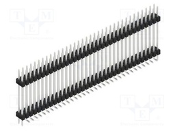 Connector: pin strips; pin header; male; PIN: 70; 2.54mm; SMT; 2x35