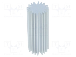 Heatsink; LED; Ø: 20mm; H: 50mm