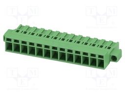 PCB connector, nominal cross section: 2.5 mm?, color: green,