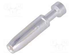 Contact; female; 1mm2; Han E; silver plated; crimped; 16A