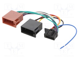 Connector; radio,ISO; PIN: 16; Radio brand: Sony