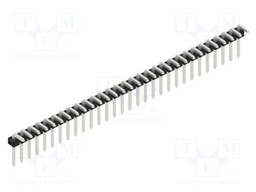 Connector: pin strips; pin header; male; PIN: 30; 2.54mm; THT; 1x30