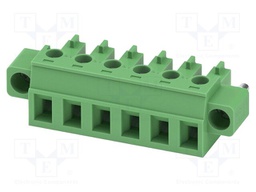 PCB connector, nominal cross section: 1.5 mm?, color: green,
