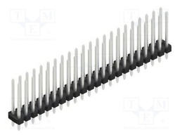 Connector: pin strips; pin header; male; PIN: 44; 2.54mm; THT; 2x22