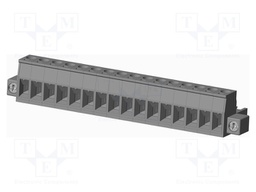 Connector: pluggable terminal block; plug; female; straight; grey