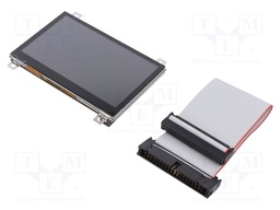 Display: TFT; 4.3"; 480x272; 95.04x53.86mm; Interface: 8080