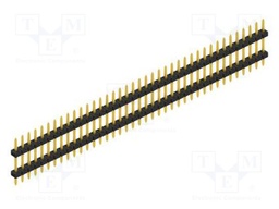 Connector: pin strips; pin header; male; PIN: 39; 2mm; THT; 1x39