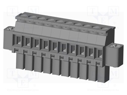 Connector: pluggable terminal block; plug; female; angled 90°