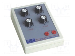 Decade box: resistance; 1÷10kΏ; Number of ranges: 4; 20mA