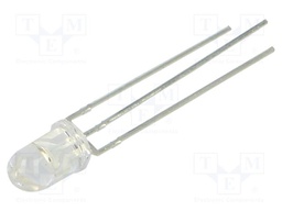 LED; 5mm; bicolour; red/green; 1300mcd; 13000mcd; 30°; 20mA; cathode