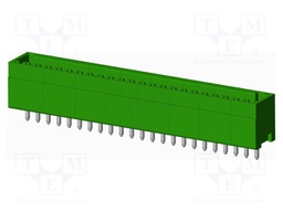 Connector: pluggable terminal block; socket; male; straight; THT