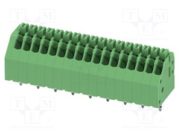 PCB terminal block, nominal current: 2 A, rated voltage (III