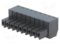 Pluggable terminal block; 3.5mm; ways: 9; straight; plug; female