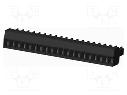 Connector: pluggable terminal block; plug; female; straight; 300V