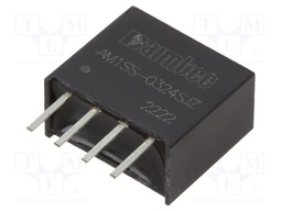 Converter: DC/DC; 1W; Uin: 2.97÷3.63V; Uout: 24VDC; Iout: 42mA; SIP4