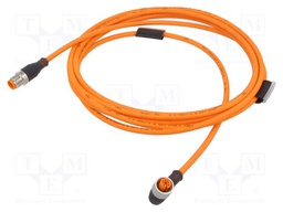 Cable: for sensors/automation; PIN: 4; 4m; Indication: LED