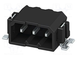 PCB headers, nominal cross section: 0.5 mm?, color: black, n