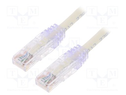Patch cord; TX6™ PLUS,U/UTP; 6; stranded; Cu; LSZH; white; Len: 2m