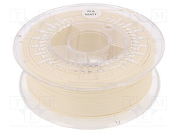 Filament: PLA-MATT; 1.75mm; natural; 190÷210°C; 1kg