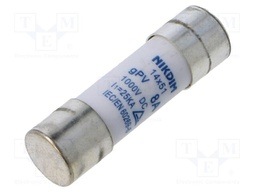Fuse: fuse; gPV; 8A; 1kVDC; cylindrical; 14x51mm