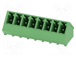 PCB headers, nominal cross section: 1.5 mm?, color: green, n