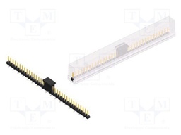 Connector: pin strips; pin header; male; PIN: 35; 2.54mm; SMT; 1x35