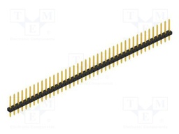 Connector: pin strips; pin header; male; PIN: 41; 2mm; THT; 1x41