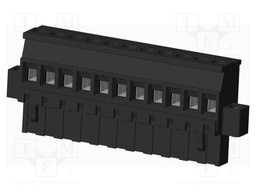 Connector: pluggable terminal block; plug; female; angled 90°