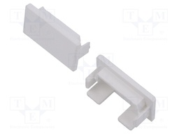 Cap for LED profiles; white; GIZA-LL,GIZA-LL-T,GIZA-LL-UST