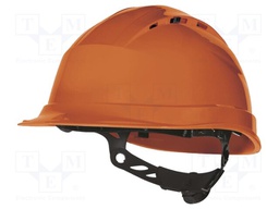 Protective helmet; Size: 53-63mm; orange; 1kV; V: adjustable