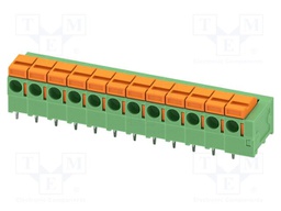 PCB terminal block, rated current: 15 A, rated voltage (III/