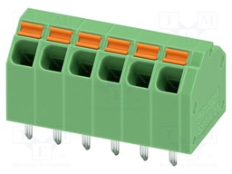 PCB terminal block, nominal current: 9 A, rated voltage (III
