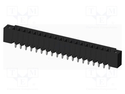 Connector: pluggable terminal block; socket; male; on PCBs