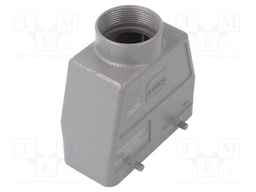 Enclosure: for HDC connectors; Han B; size 16B; for cable; high