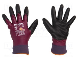 Protective gloves; Size: 8; MaxiDry® Zero™