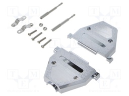 Enclosure: for D-Sub connectors; D-Sub 37pin,D-Sub HD 62pin