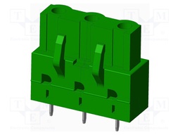 Connector: pluggable terminal block; socket; female; straight