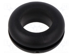 Grommet; black; UL94HB; TPR