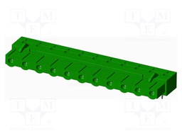 Connector: pluggable terminal block; socket; female; angled 90°