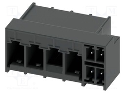 PCB hybrid header, nominal cross section: 6 mm?, color: blac
