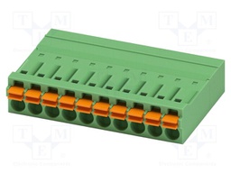 PCB connector, nominal cross section: 1.5 mm2, color: green,