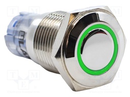 Switch: vandal resistant; Pos: 2; DPDT; 2A/48VDC; IP40; ON-(ON)