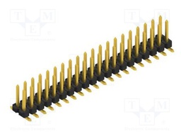 Connector: pin strips; pin header; male; PIN: 40; 2.54mm; SMT; 2x20