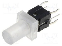 Switch: keypad; Pos: 2; SPST-NO; 0.05A/12VDC; colourless; blue; 1.6N