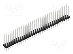 Connector: pin strips; pin header; male; PIN: 60; 2mm; THT; 2x30