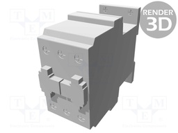Contactor: 3-pole; NO x3; 220VDC; 32A; DIN; BF; screw terminals
